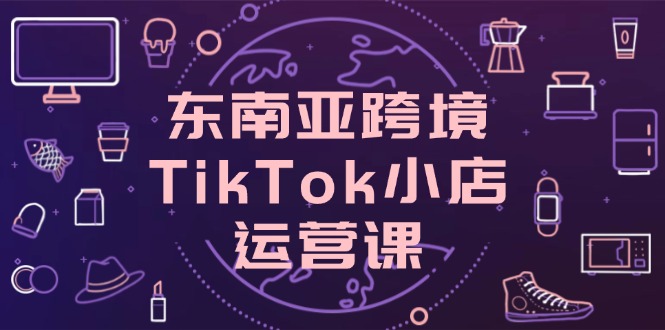 东南亚跨境TikTok小店运营课，掌握店铺设置与流量转化核心技巧-天时网